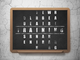 Image showing Education concept: Training in Crossword Puzzle