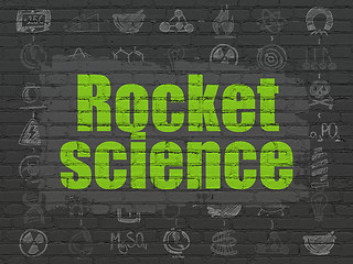 Image showing Science concept: Rocket Science on wall background