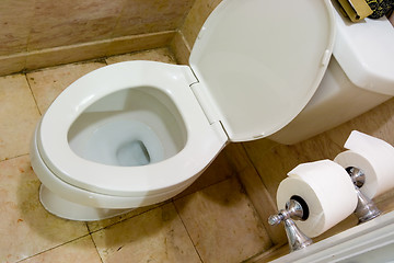 Image showing Toilet bowl

