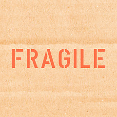 Image showing  Fragile picture vintage