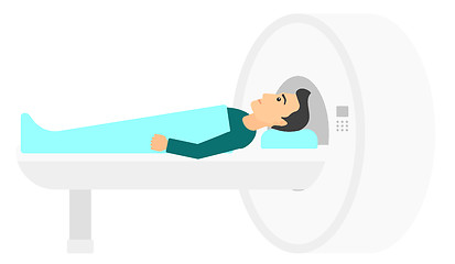 Image showing Magnetic resonance imaging.