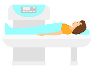 Image showing Magnetic resonance imaging.