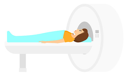 Image showing Magnetic resonance imaging.