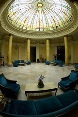 Image showing atrium hotel lobby lima peru