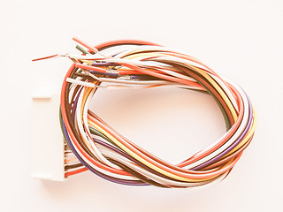 Image showing  Electric wire vintage