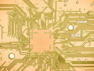 Image showing  Printed circuit vintage