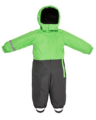 Image showing Childrens snowsuit fall