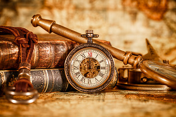 Image showing Vintage pocket watch