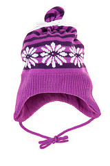 Image showing Children\'s winter hat