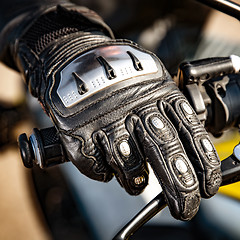 Image showing Motorcycle Racing Gloves