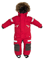 Image showing Childrens snowsuit fall