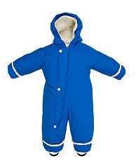 Image showing Childrens snowsuit fall