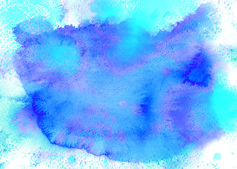 Image showing Watercolor abstract background