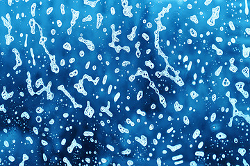 Image showing Foam abstract pattern