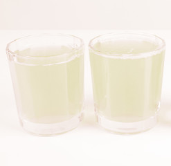 Image showing  Green apple juice vintage