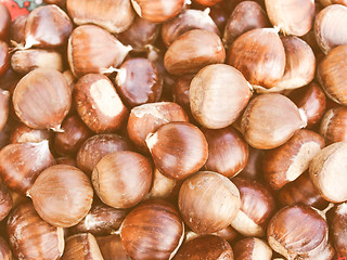 Image showing Retro looking Chestnuts picture