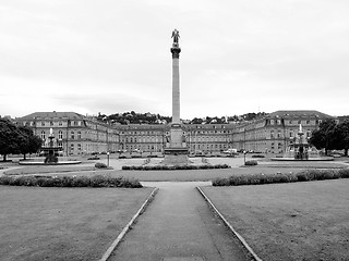 Image showing Schlossplatz (Castle square) Stuttgart