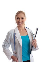 Image showing Smiling healthcare worker