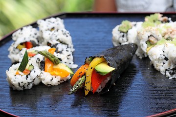 Image showing Sushi California Roll