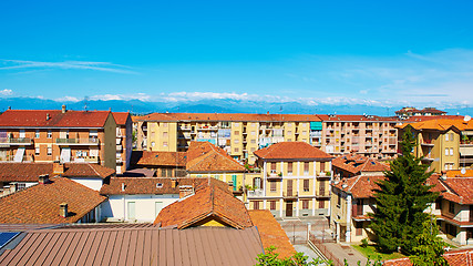 Image showing View of the traditional Italian village