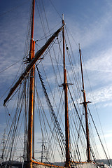 Image showing Masts