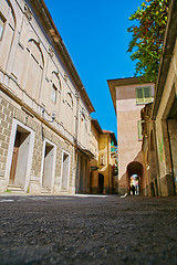 Image showing pictorial streets of old italian villages