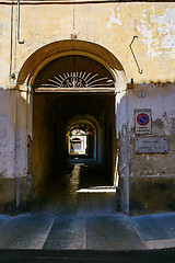 Image showing pictorial streets of old italian villages