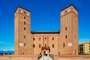 Image showing Fossano medieval castle