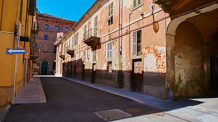 Image showing pictorial streets of old italian villages