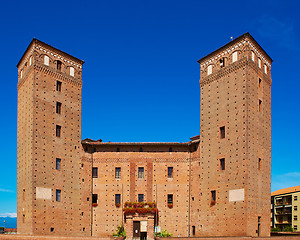 Image showing Fossano medieval castle