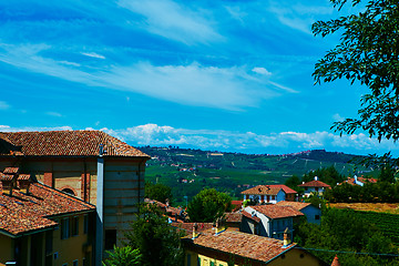 Image showing medieval old town Italy