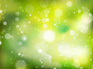 Image showing Spring Bokeh background. EPS 10