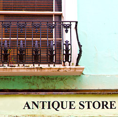 Image showing notting   hill  area  in london england old suburban and antique