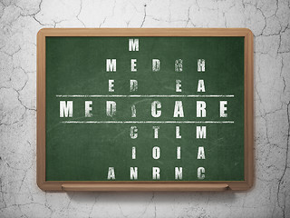 Image showing Healthcare concept: Medicare in Crossword Puzzle
