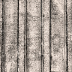 Image showing in london abstract    texture of a ancien wall and ruined brick