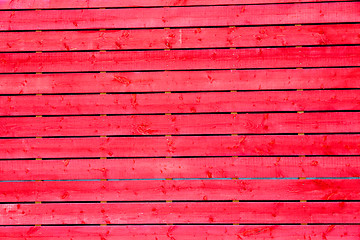 Image showing red wall in old 