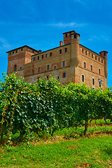 Image showing Old castle of Grinzane Cavour