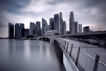 Image showing Jubilee Bridge Singapore