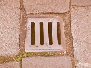 Image showing  Manhole vintage