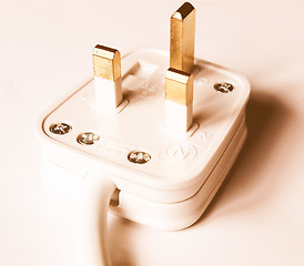 Image showing  British Plug vintage