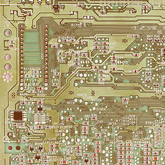 Image showing  Printed circuit vintage