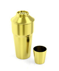 Image showing Gold shaker