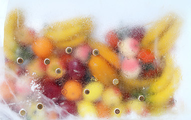 Image showing Delicious fruit frozen