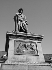 Image showing Schiller statue, Stuttgart