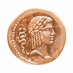 Image showing  Roman coin vintage