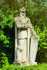 Image showing Monument Of Knight