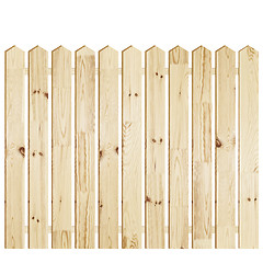 Image showing Wooden Fence