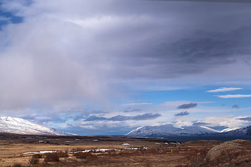 Image showing Impressive landscape in the north of Iceland