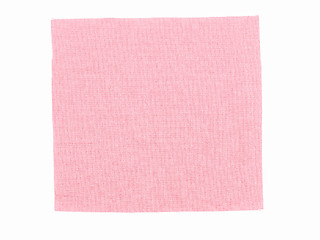 Image showing  Pink fabric sample vintage