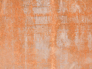 Image showing Retro looking Rusted steel